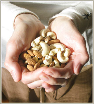 Almonds and Cashews