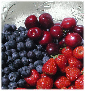 Berries in a bowl