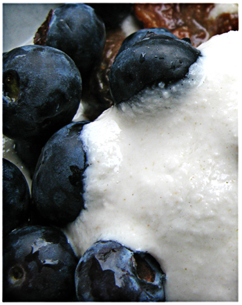 Yoghurt with Blueberries