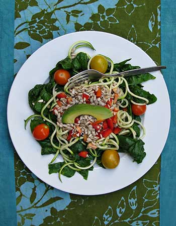 Sunflower Seed Bell Pepper Salad